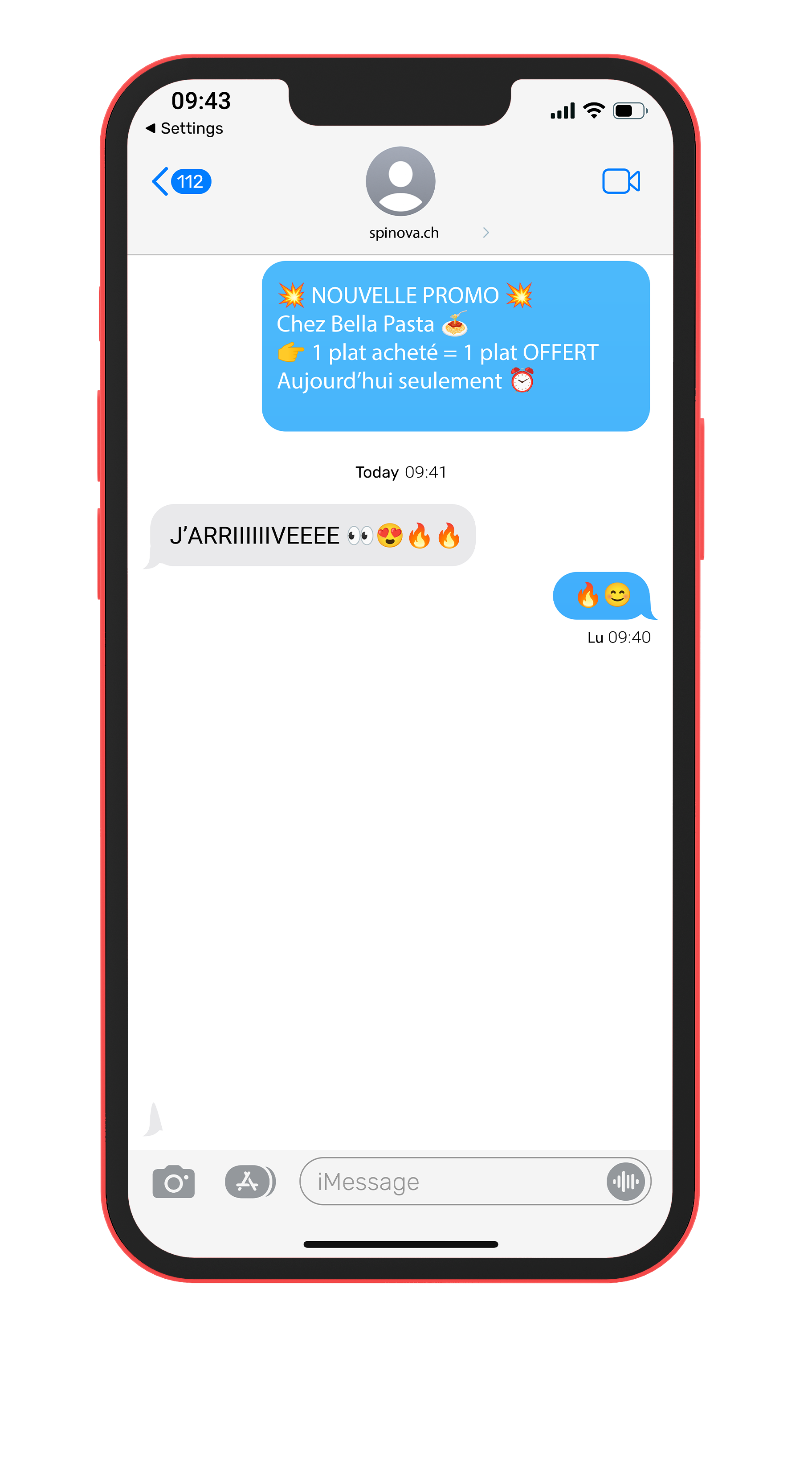 Aperçu campagnes SMS